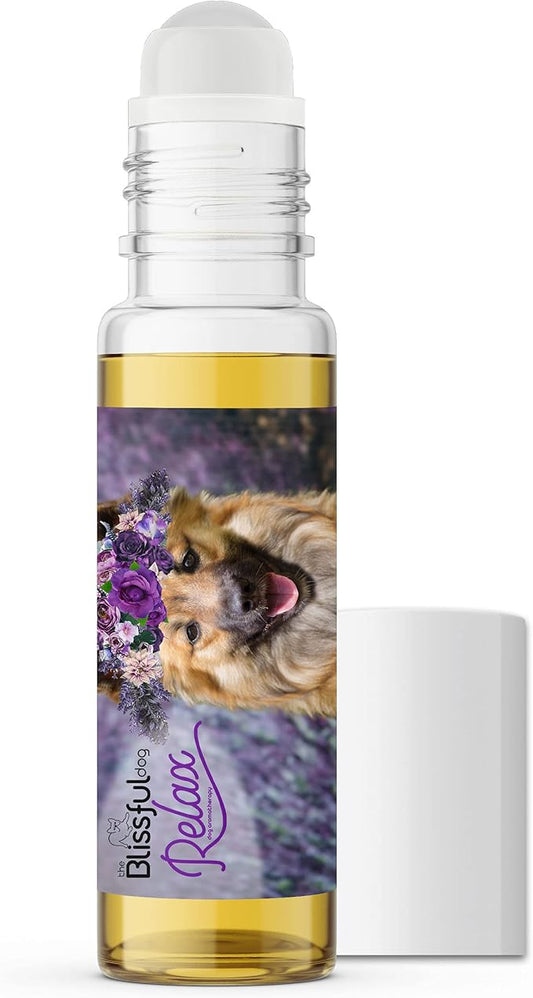 The Blissful Dog Icelandic Sheepdog Relax Dog Aromatherapy, 0.45-Ounce Roll-On