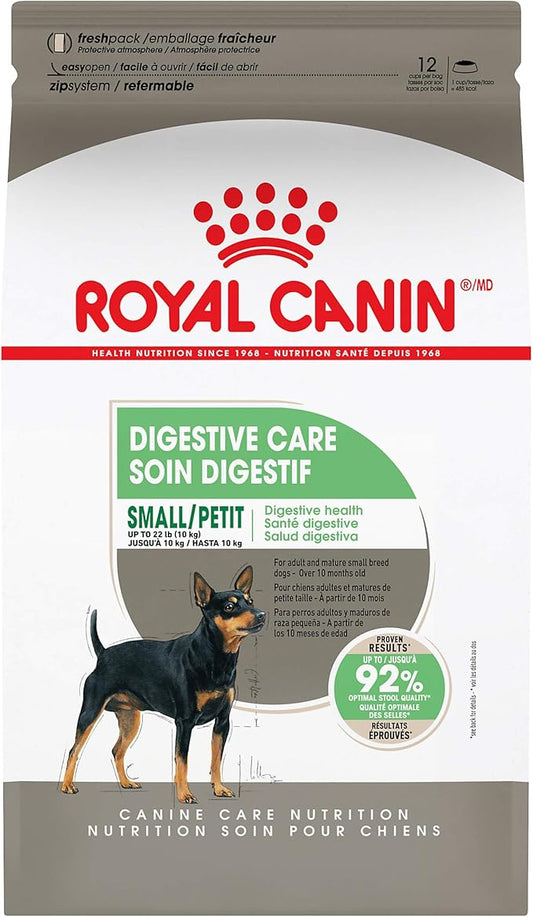 Royal Canin Canine Care Nutrition Small Digestive Care Adult Dry Dog Food, 17 lb Bag