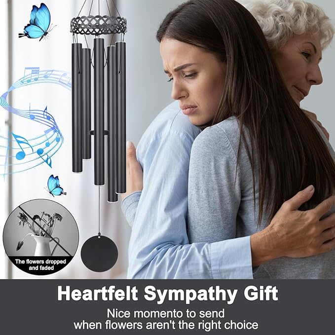 Wind Chime for Lost of Pet Cat Dog, Sympathy Gift for Pet Memorial Gift, Pets Sympathy, Loss of Dog, Loss of Cat, in Memory of Doggy, in Memory of Kitten, Pets Dogs Cats Passing Away Remembrance
