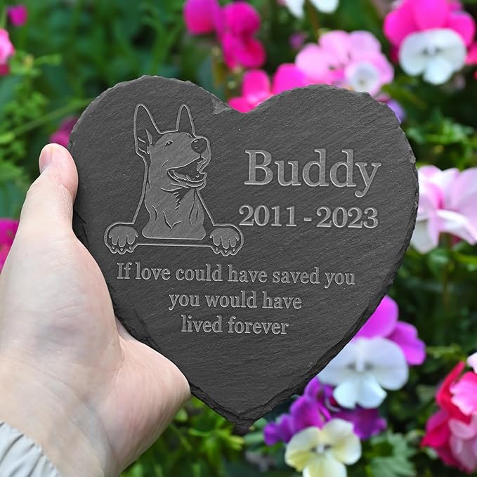 Personalized English Bull Terrier Memorial, English Bull Terrier Dog Memorial Stone, Loss of English Bull Terrier, English Bull Terrier Keepsake, in Loving Memory English Bull Terrier