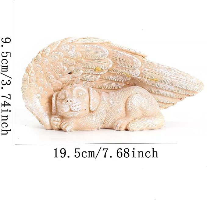 Dog Memorial Gifts – Dog Memorial Gifts for Loss of Dog, Pet Memorial – Forever My Guardian Angel Garden Solar Light & Pet Memorial Stone
