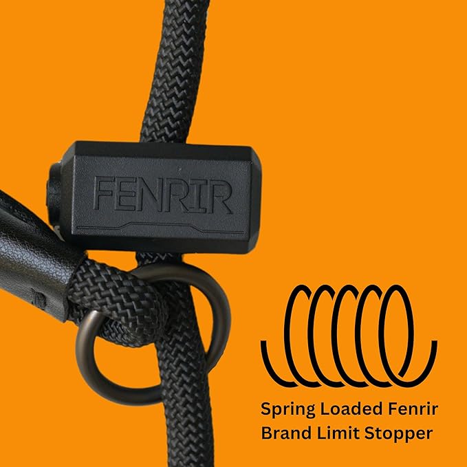 Fenrir Slip Collar with Spring Loaded Limiter Black (Medium)