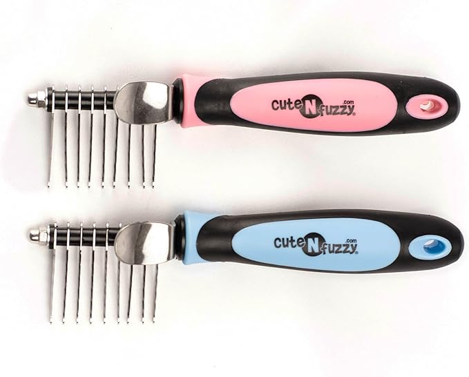 Pet Dematting Comb, Pink