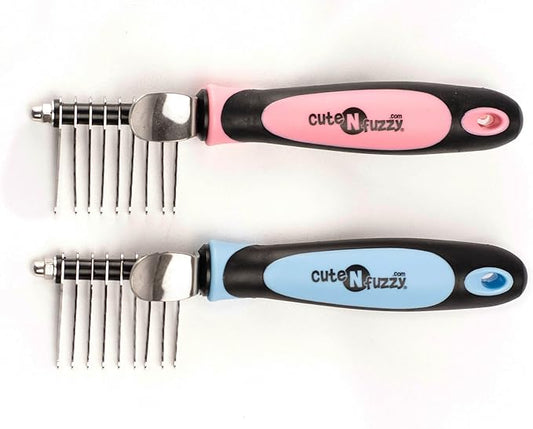 Pet Dematting Comb, Pink