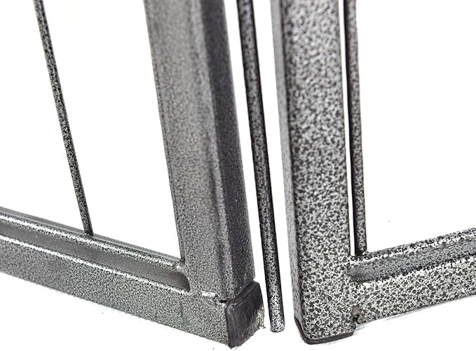Giantex 48 inch Dog Fence with Door, 16/8 Panels Dog Playpen for Outside Large Dogs, Portable Pet Playpen Fencing Enclosures, Heavy Duty Metal Camping Fences for The Yard (8 Panels, 48 inch)