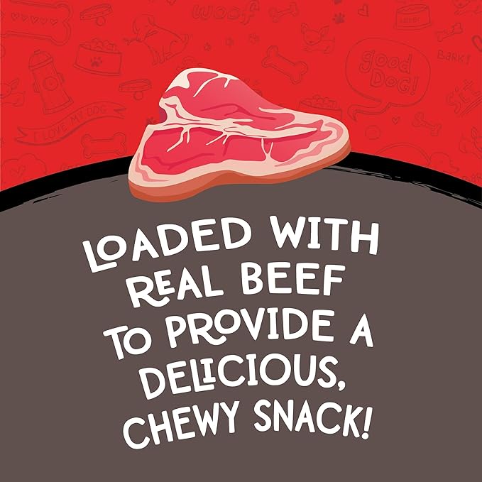 Meaty Treats Steaknight Delights Beef Flavor, 25-oz.