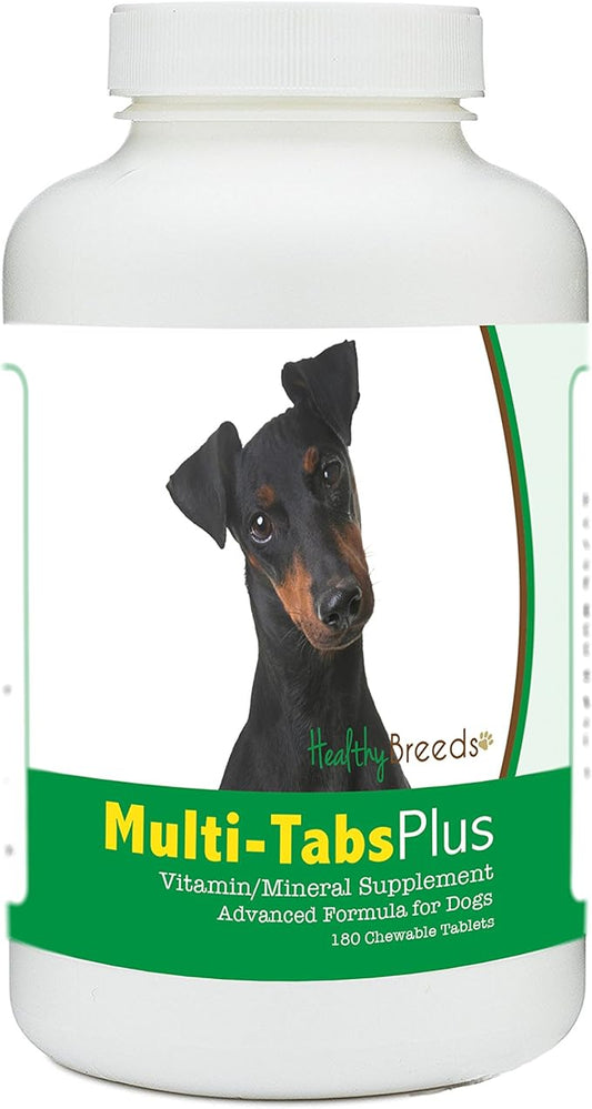 Healthy Breeds Manchester Terrier Multi-Tabs Plus Chewable Tablets 180 Count