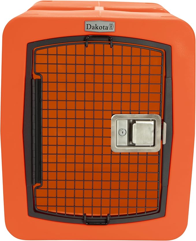 dakota283 Medium Kennel -Frame Door- Orange