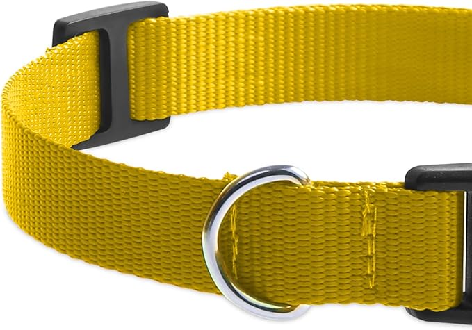 Ecollar Replacement Strap, Nylon 3/4" Replacement Collar for Shock Collar with Quick Release Buckle, Adjustable Shock Collar Replacement Strap for Small Medium Large Dogs (Purple & Yellow)