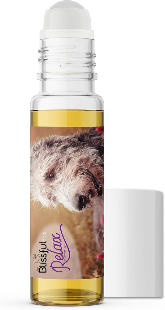 The Blissful Dog Irish Wolfhound Relax Dog Aromatherapy, 0.45-Ounce Roll-On