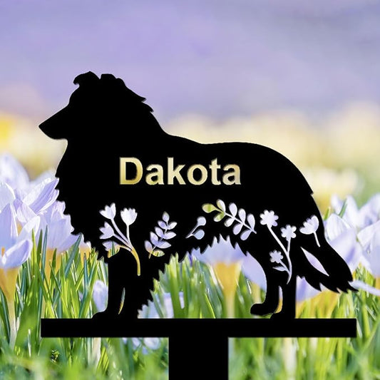 Personalized Dog Memorial Stake, Dog Grave Marker, in Memorial of Dog, Dog Loss Gift, Dog Name Sign Pet Sympathy Gift