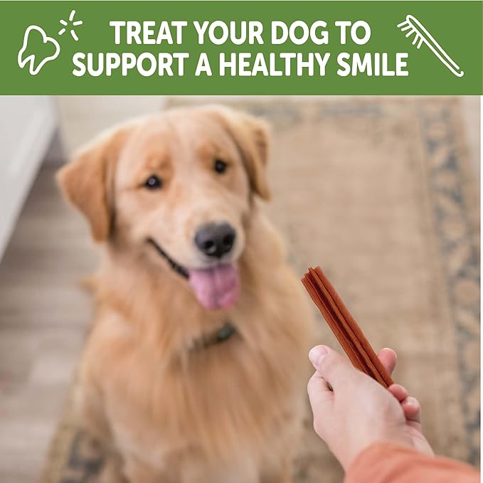 Whimzees Wellness Stix Dog Dental Treats, Large Size Stick, (7 Count)
