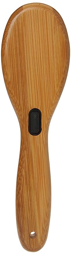Bamboo Groom Oval Bristle Brush w/Natural Boar Small