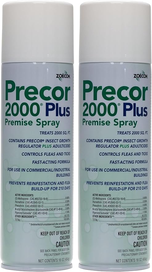 Precor 2000 Plus Spray Flea Control-1 Can ZOE1012 (Pack of 2)