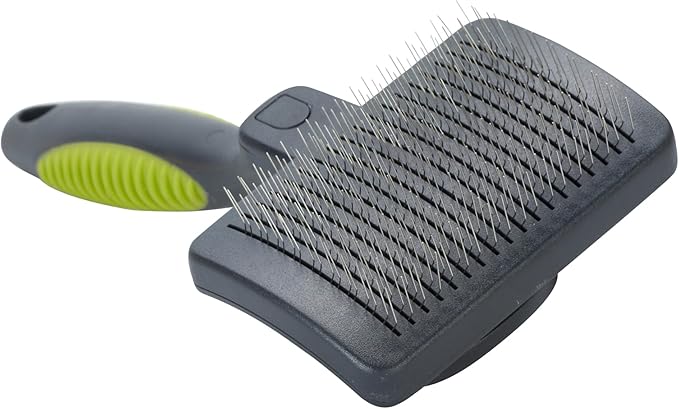 Kruuse Buster Small Premium Undercoat Rake – Fixed Pins for Gentle, Efficient Grooming