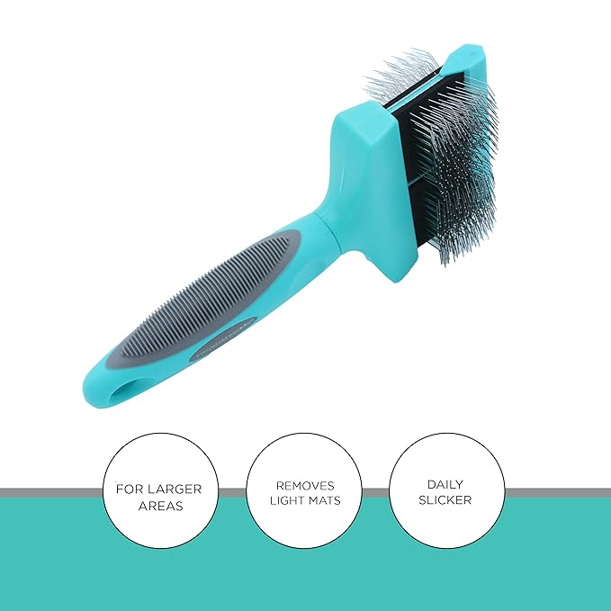 Flexible Slicker Brush - Double/Soft