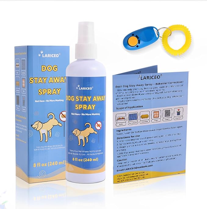 8 Oz Family-Safe Formula for Home Use, Dog-Friendly Spray to Curb Indoor Marking and Maintain a Clean Home