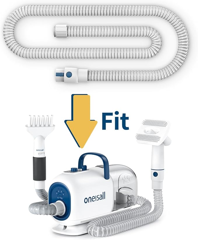 oneisall Suction Hose for BM1 Dog Grooming Vacuum Blow Dryer and Clippers