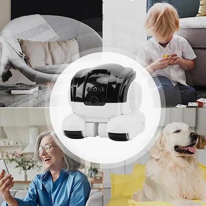 Security Camera, WiFi HD Indoor Smart Security Camera with Motion Detection, Cloud Storage, Wireless Pet with APP, Multi User Access, 2 Way Audio for Home Office