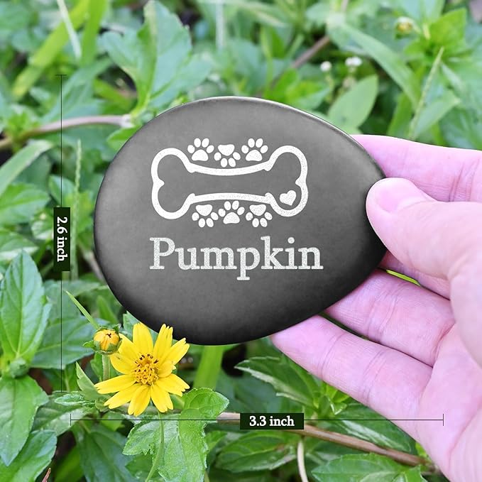 Dog Memorial Gifts for Loss of Dog - Pet Memorial Stones for Dogs - Cat Memorial Gifts - Pet Loss Gift - Pet Memorial Gifts - Dog Bereavement Gifts - Cat Remembrance Gifts - In Memory of Pet