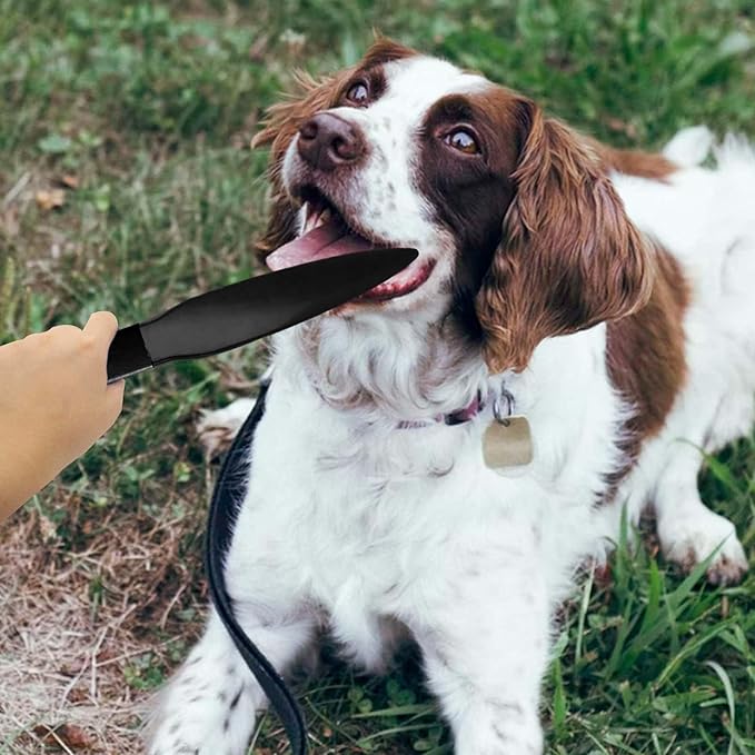 Professional Dog No Bite Sticks Safely Separates Food Aggressions Protect Crowbar Break Stick Chew Toys for Medium Large Strong Dogs, Pitbull, Black