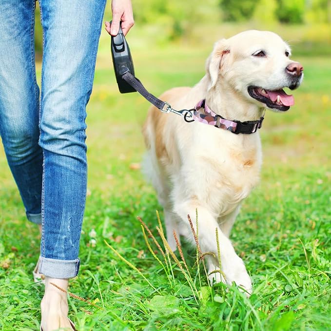 Martingale Dog Collars,Adjustable Soft Nylon Quick Release Buckle,No Pull Training Collar for Large Medium Small Dogs