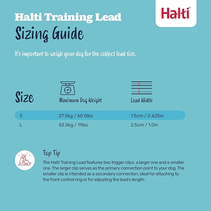 Halti Optifit Headcollar Size Medium & Halti Training Leash Size Large, Black Combination Pack - Stop Your Dog Pulling on the Leash. Adjustable with Padded Nose Band. Suitable for Medium Dogs