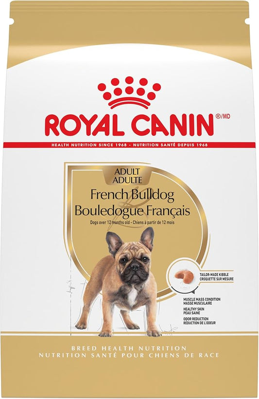 Royal Canin Breed Health Nutrition French Bulldog Adult Dry Dog Food, 17 lb Bag