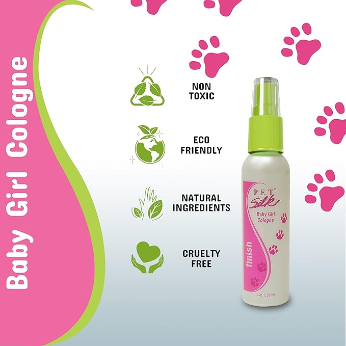 Pet Silk Pet Silk Baby Girl Cologne 4 Oz, 4 Oz