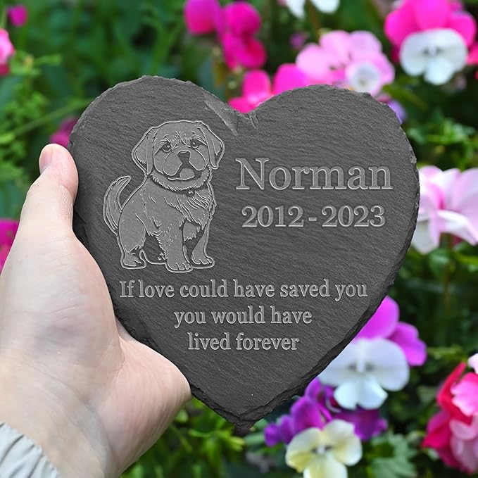 Personalized Dog Memorial, Dog Memorial Stone, Loss of Dog, Dog Keepsake, in Memory of Dog