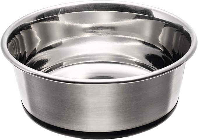 HUNTER Stainless Steel Feeding Bowl for Dogs and Cats Non-Slip Easy-Care