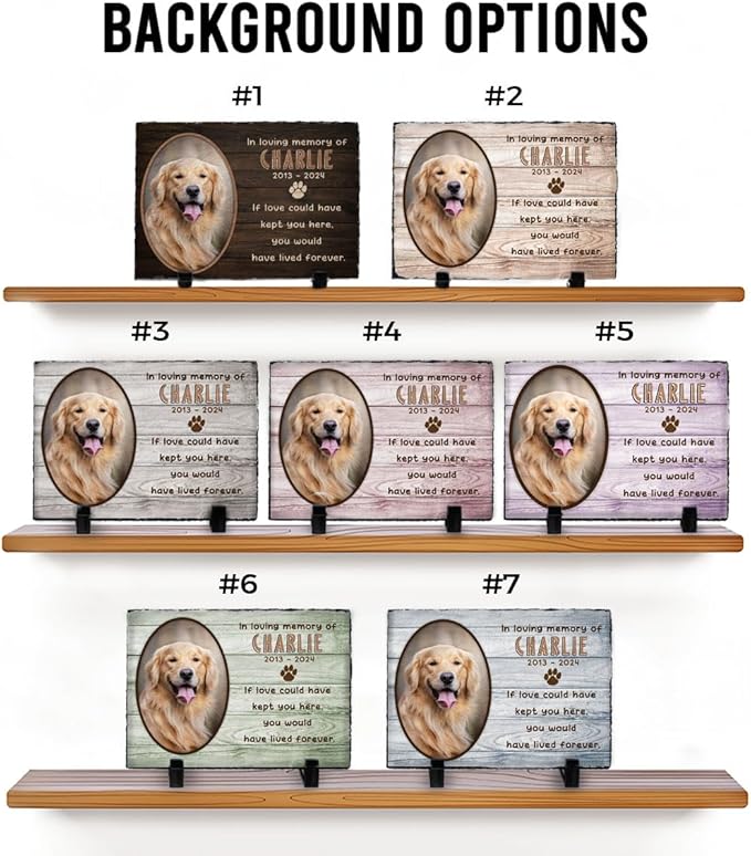 If Love Could Have Saved You Personalized Stepping Stones Outdoor - a Tribute to Beloved Pet, Cat, Dog Death - Sympathy Pet Memorial Stone for Loss of Dogs, Cats