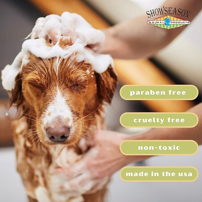 Showseason Animal Products Bath & Brush Therapies® Cupcake Pet Cologne 12.5 oz. For Dogs | Long-Lasting Odor Eliminator | Paraben-Free | Biodegradable and Non-Toxic | Made in USA