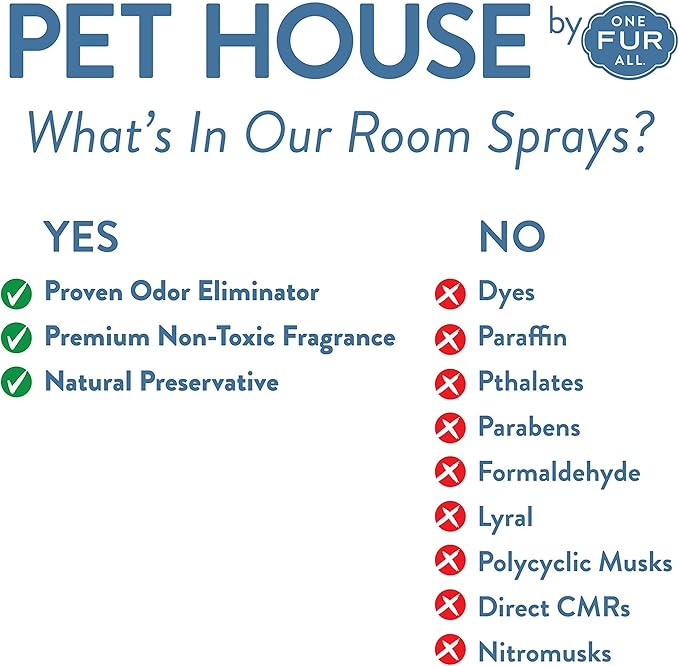 One Fur All Room Spray for Pet Odor, 4 OZ Concentrated Pet Friendly Air Freshener, Pumpkin Spice Pack of 1