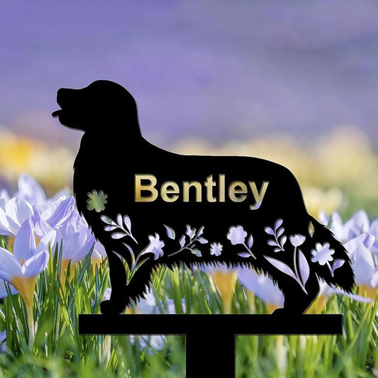 Personalized Dog Memorial Stake, Dog Grave Marker, in Memorial of Dog, Dog Loss Gift, Dog Name Sign Pet Sympathy Gift
