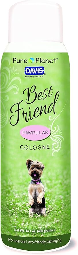 Davis Manufacturing BFC.PAW14 Best Friend Pawpular Pet Cologne, 14.1 oz