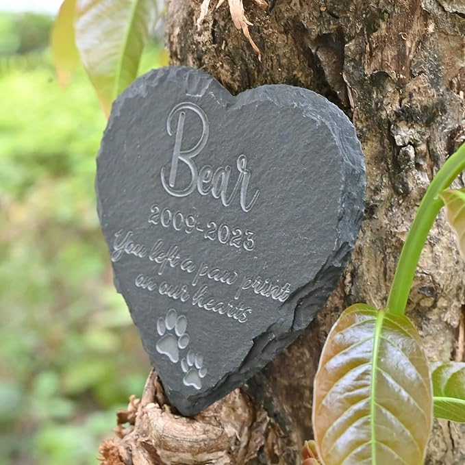Pet Memorial Gifts, Personalized Memorial Stones, Dog Loss Sympathy Gift, Pet Loss Gifts, Pet Remembrance Gift Dog, Dog Bereavement Gifts for Loss of Pet, Cat Memorial Gifts