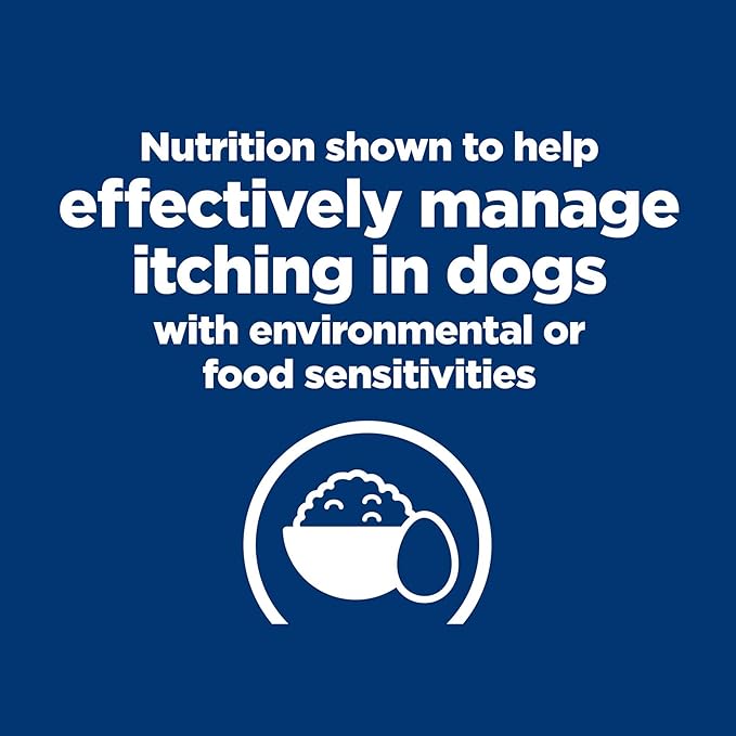 Hill's Prescription Diet Derm Complete Environmental/Food Sensitivities Dry Dog Food, Rice & Egg, 6.5 lb. Bag