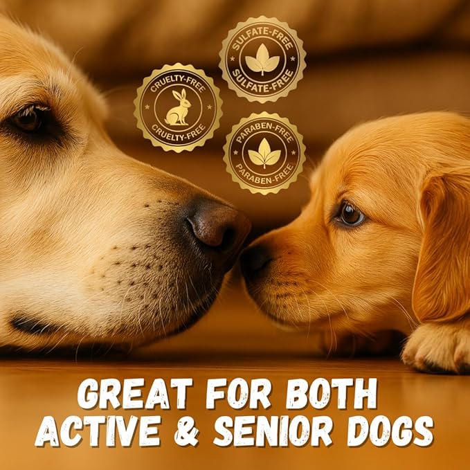 KELEBS Dog Arnica Massage Oil | Pain Relief for Muscles, Arthritis, Hips, and Joints | for Active & Senior Dogs | Organic Arnica-Infused Oil Blend – Only 5 Ingredients | Glass Bottle