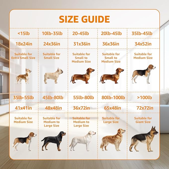 Dog Pee Pad Washable 65x48 Large, Fast Absorption Reusable Puppy Pads, Waterproof Pet Training Pads,Non-Slip Bone Print Whelping Pad for Dog Playpen, Incontinence, Housebreaking