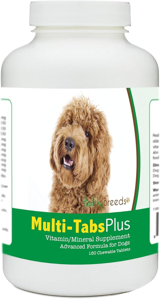 Healthy Breeds Labradoodle Multi-Tabs Plus Chewable Tablets 180 Count