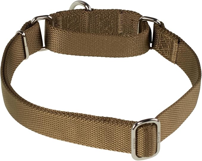 Hyhug Martingale Collar for Dogs Large Yellow |Escape - Proof Heavy Duty Nylon Durable No Pull, Ideal for Training & Daily Walks