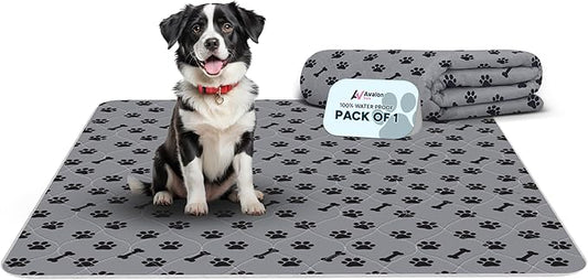 Washable Pee Pad for Dogs, 100% Leak Proof Puppy Pee Pad, (18"x24" Pack of 1) Reusable Pet Pad for Dogs, Waterproof Puppy Pad Pet Training Pad, Dog Pee Pad Small