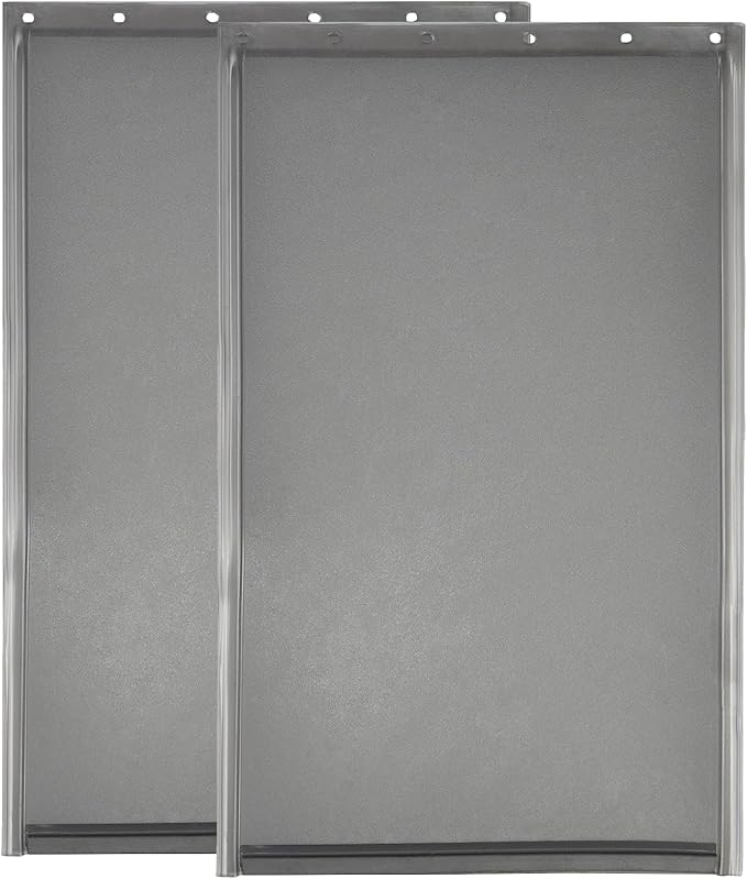 Extra Large Replacement Dog Door Flap - Compatible with PetSafe PAC 11-11040, Measures 13 3/4” x 24 3/8” - Durable and Flexible（2 Packs）