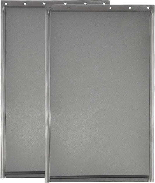 Extra Large Replacement Dog Door Flap - Compatible with PetSafe PAC 11-11040, Measures 13 3/4” x 24 3/8” - Durable and Flexible（2 Packs）