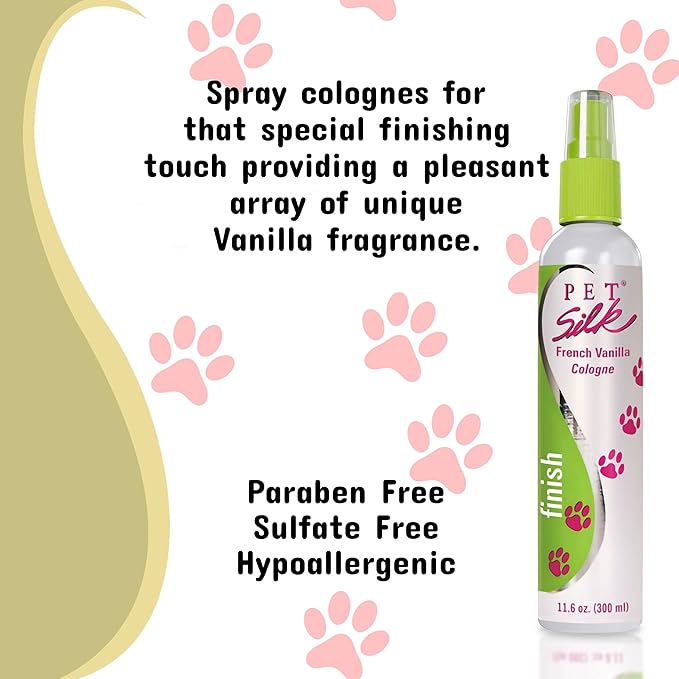 Pet Silk Pet Silk French Vanilla Cologne 11.6 Oz, 11.6 Oz