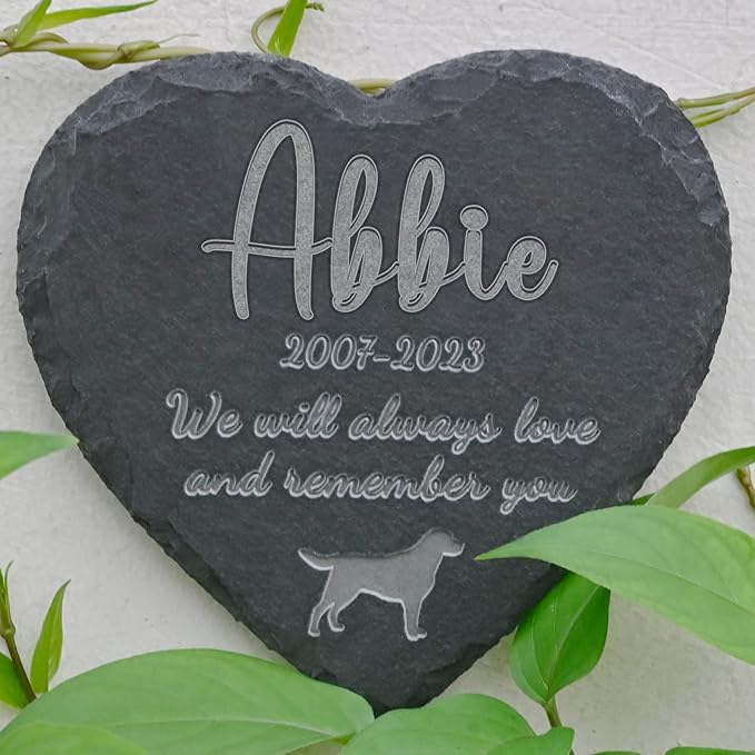 Pet Loss Gifts, Personalized Dog Memorial Stone, Sympathy Gift for Loss of Dog, Pet Loss Gifts, Dog Memorial Gifts for Loss of Dog, Pet Bereavement Gifts, Dog Remembrance Gifts