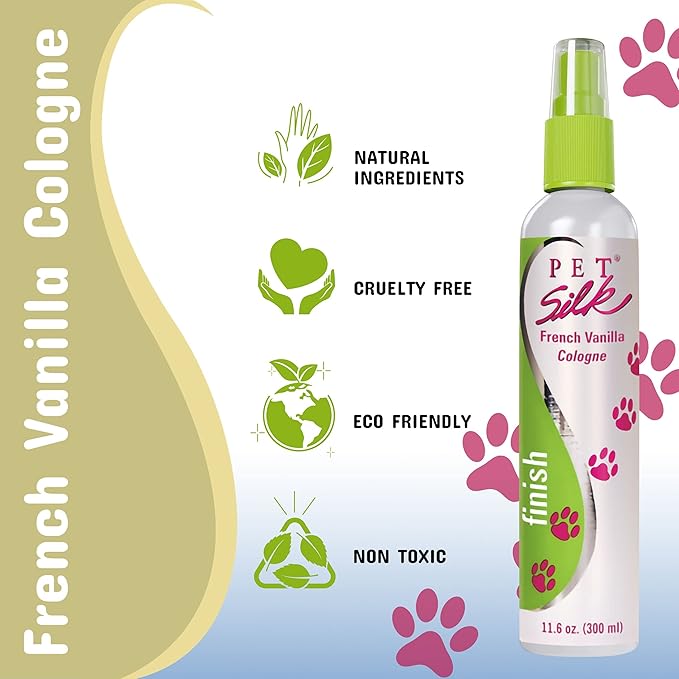 Pet Silk Pet Silk French Vanilla Cologne 11.6 Oz, 11.6 Oz