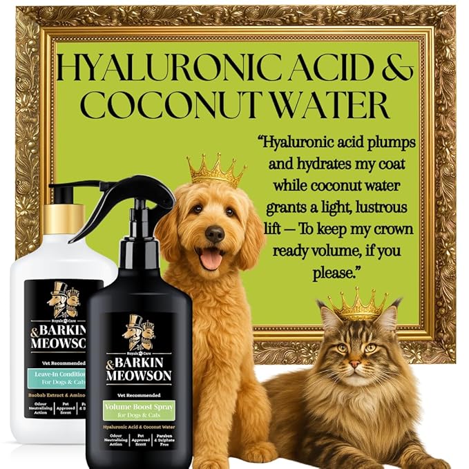 Barkin & Meowson Volume Boost Spray for Dogs & Cats 350ml / 11.83 fl.oz.