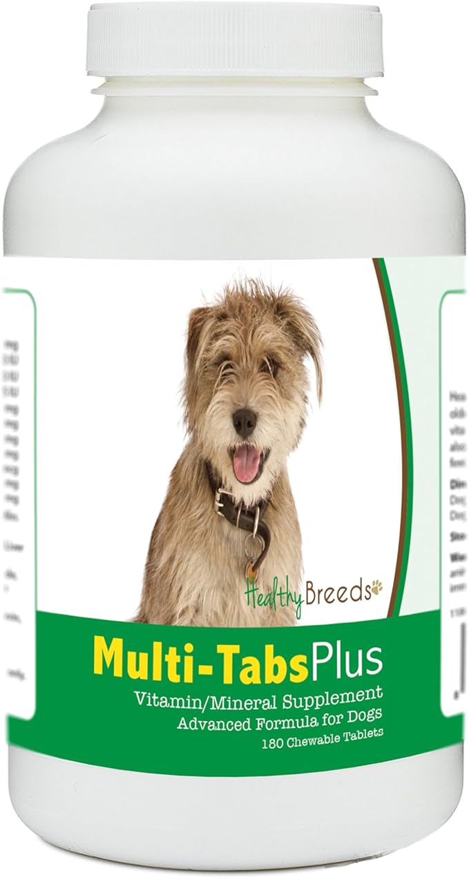 Healthy Breeds Mutt Multi-Tabs Plus Chewable Tablets 180 Count